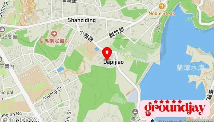 Jia Le Yan Bo Shi Ye Gu Fen You Xian Gong Si 地圖 - Chiayi City, East District