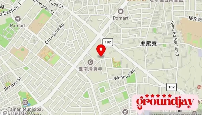 Jia Nan Jing Mi Dian Zi Gu Fen You Xian Gong Si 地圖 - Tainan City, East District