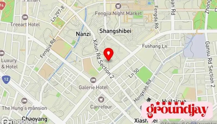 Jia Ri Yun Duan Wu Liu 地圖 - Taichung City, Xitun District