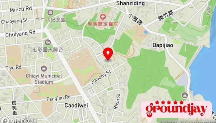 Jia Yun Gong Shang Yan Bo Gu Fen You Xian Gong Si 地圖 - Chiayi City, East District