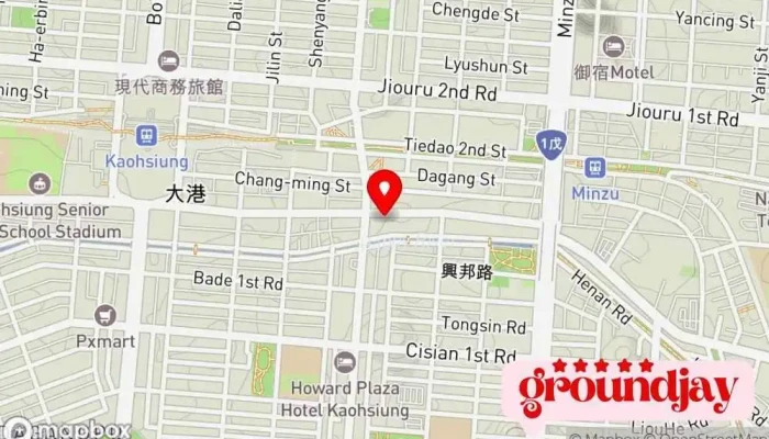 Jian Guo Dian Nao Shang Chang 地圖 - Kaohsiung City, Sanmin District