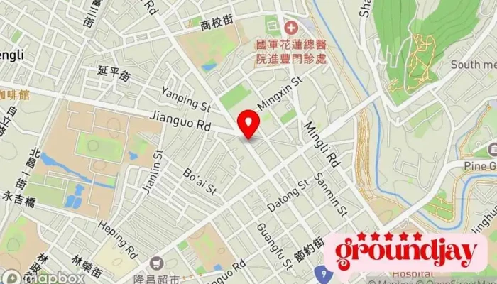 地图 焦点冲印行 照相馆 在 Hualien County, Hualien City