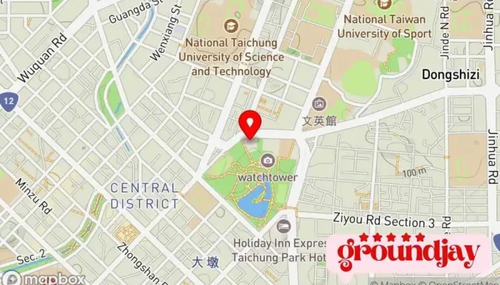Jiao Tong Bu Zhong Yang Qi Xiang Ju Tai Zhong Qi Xiang Zhan 地圖 - Taichung City, North District