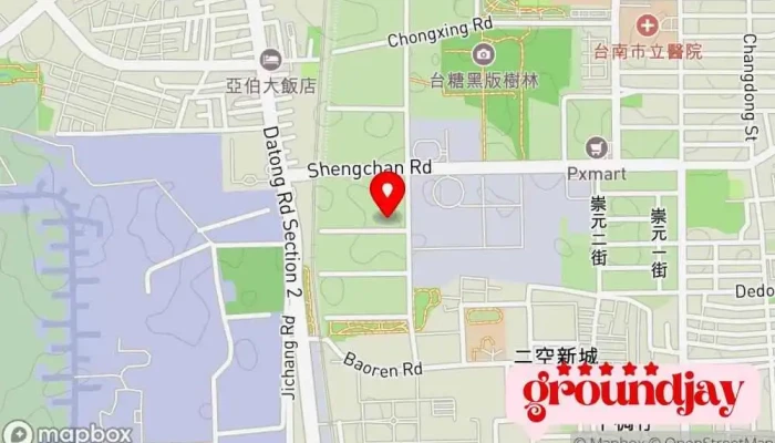 Jie Bang Cheng Shi She Ji Xue Yuan 地圖 - Tainan City, East District