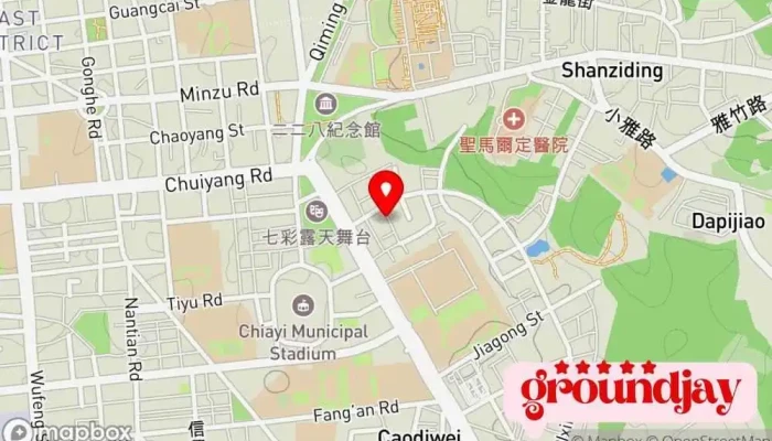 Jie Ke Shang Ye Zi Dong Hua Gu Fen You Xian Gong Si 地圖 - Chiayi City, East District