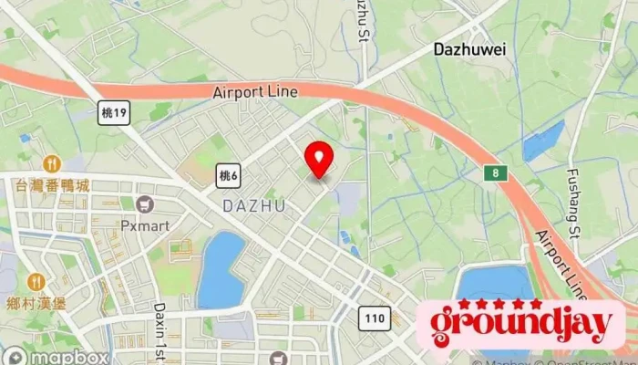 Jie Yi Guo Ji Gu Fen You Xian Gong Si  SmtQuan Zhi Cheng Dai Gong Chang 地圖 - Taoyuan City, Luzhu District