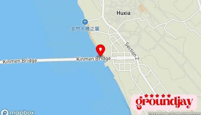 Jin Men Da Qiao 地圖 - Kinmen County, Jinning Township