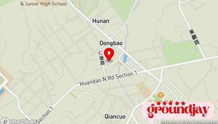 Jin Men Xian Di Zheng Ju 地圖 - Kinmen County, Jinning Township