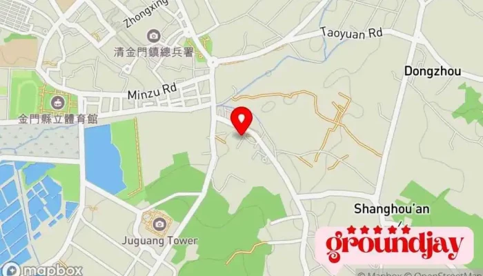 Jin Men Xian Jing Cha Ju 地圖 - Kinmen County, Jincheng Township