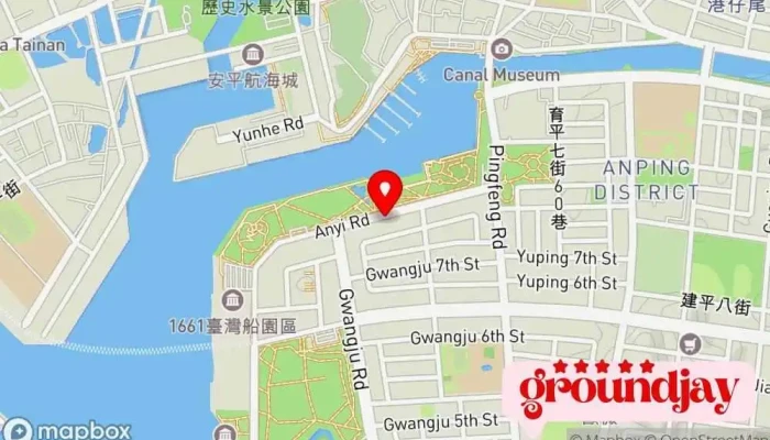 Jin Tai Ke Ke Ji Gu Fen You Xian Gong Si 地圖 - Tainan City, Anping District