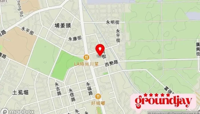 Jin Tian Tui Shi Yao 地圖 - Tainan City, Yongkang District