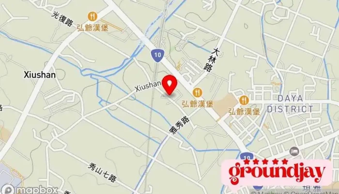 Jing Teng Xing Ye You Xian Gong Si 地圖 - Taichung City, Daya District