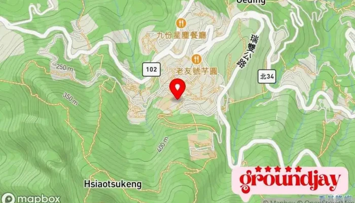 Jiu Fen Hai Lun 地圖 - New Taipei City, Ruifang District