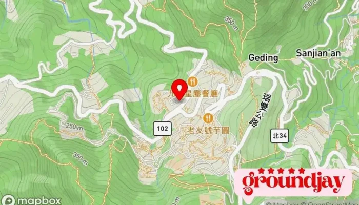 Jiu Fen Kuang Gong Can Ting 地圖 - New Taipei City, Ruifang District