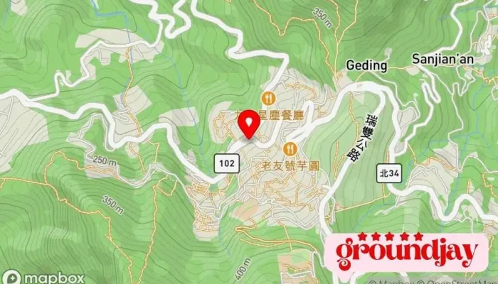 Jiu Fen You Ke Zhong Xin 地圖 - New Taipei City, Ruifang District