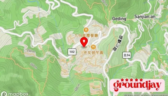 Jiu Fen 地圖 - 新北市 Ruifang District