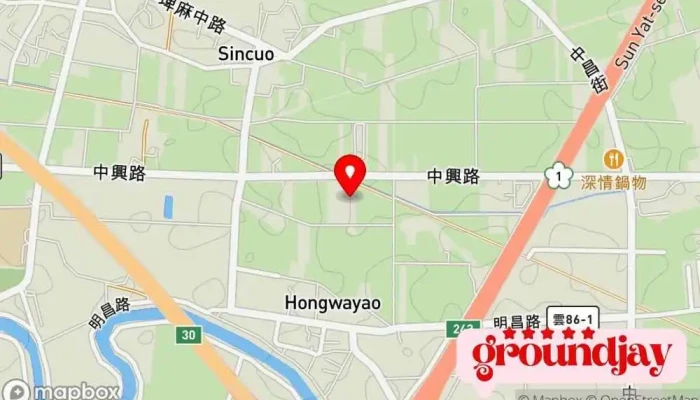 Jiu Yan Ke Ji Gu Fen You Xian Gong Si 地圖 - Yunlin County, Dounan Township