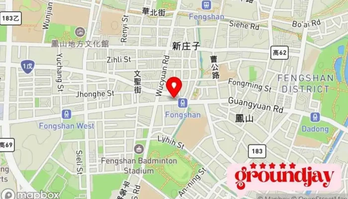 Jiu Yao Chuang Yi Shi Ye You Xian Gong Si 地圖 - Kaohsiung City, Fengshan District