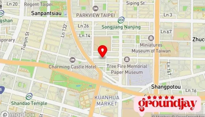 Ke Lai Ya Guo Ji Kai Fa You Xian Gong Si 地圖 - Taipei City, Zhongshan District