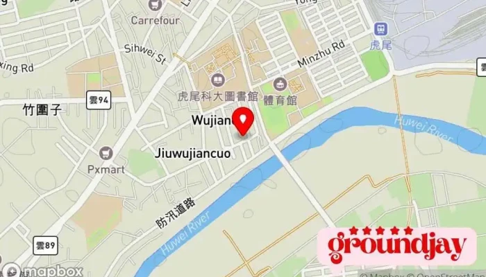 Ke You Yong Xu Gu Fen You Xian Gong Si 地圖 - Yunlin County, Huwei Township