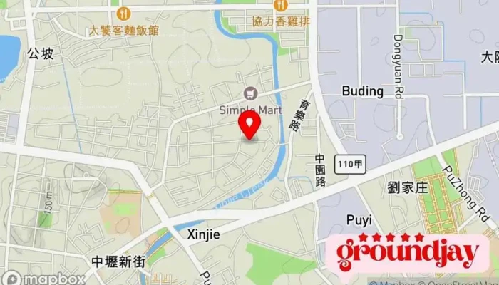 Kuai Yi Dian Qi Ye You Xian Gong Si 地圖 - Taoyuan City, Zhongli District