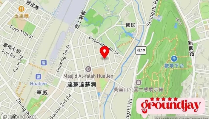 Kuan Pin Fang Xun Hua Lian You Di Jia Meng Dian 地圖 - Hualien County, Hualien City