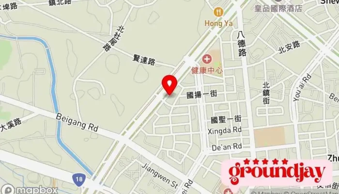 Li Bao Xin Chuang Shang Ban 地圖 - Chiayi City, West District