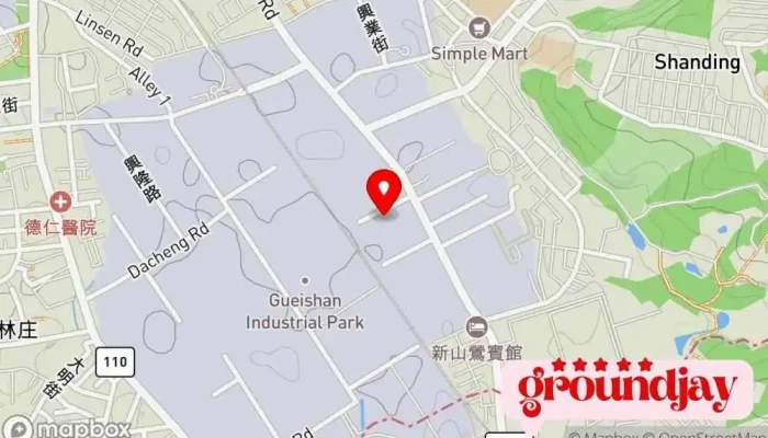 地图 立昌先進科技股份有限公司 企业对企业服务, 电子产品, 电子制造商, 制造商 在 Taoyuan City, Guishan District