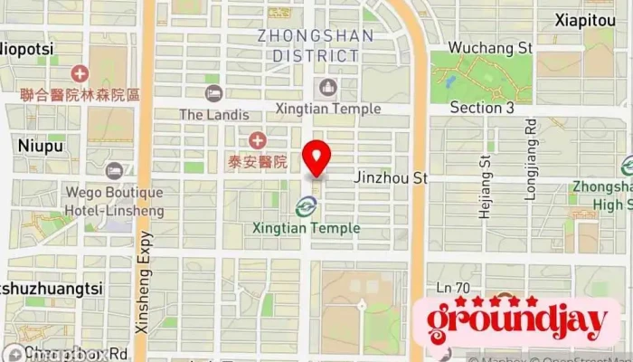 Li Ke Chuang Yi You Xian Gong Si 地圖 - Taipei City, Zhongshan District