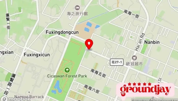 Li Xin Guan Guang Gong Han 地圖 - Hualien County, Ji’an Township