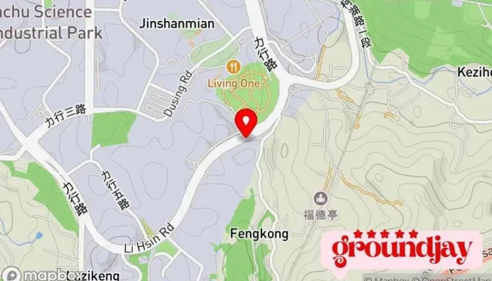 Lian Dian 8eHan 地圖 - Hsinchu City, East District
