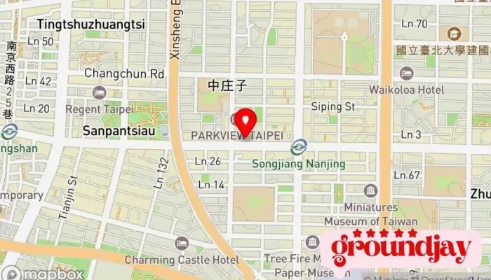 Lian He Tong Shang Dian Zi Shang Wu Gu Fen You Xian Gong Si 地圖 - Taipei City, Zhongshan District