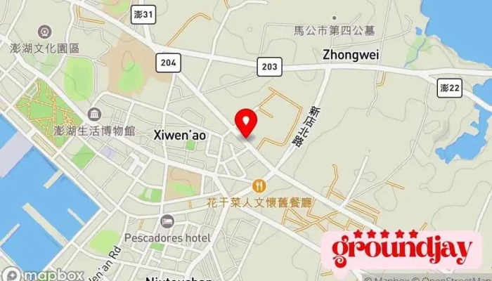Ma Gong Shi 地圖 - 澎湖县马公市
