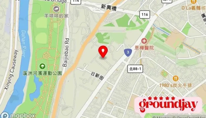 Mei Jia Neng Xing Xiao Kai Fa Ke Hu Xi Tong Ye Wu Kai Fa Hai Guan Shu Ju 地圖 - New Taipei City, Tucheng District