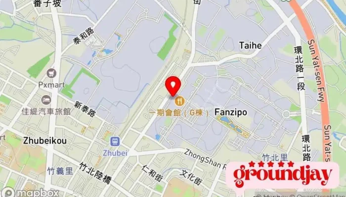 Mei Shang Dian Zi Ke Xue Gong Ye You Xian Gong Si 地圖 - Hsinchu County, Zhubei City