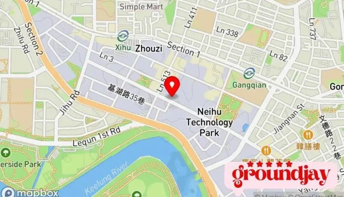 Ming Men Ji Tuan Wonderland Group 地圖 - Taipei City, Neihu District