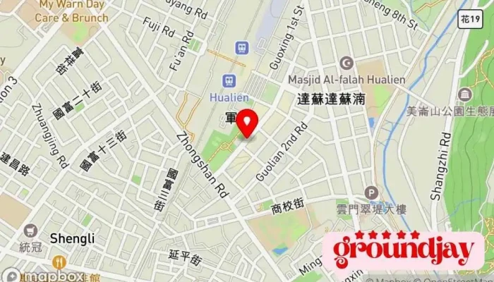 Mo Neng Tong Wei Sheng Gong Cheng Xing 地圖 - Hualien County, Hualien City