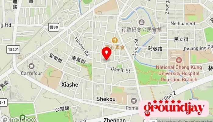 地图 膜职人包膜-斗六店 手机配件商店 在 Yunlin County, Douliu City