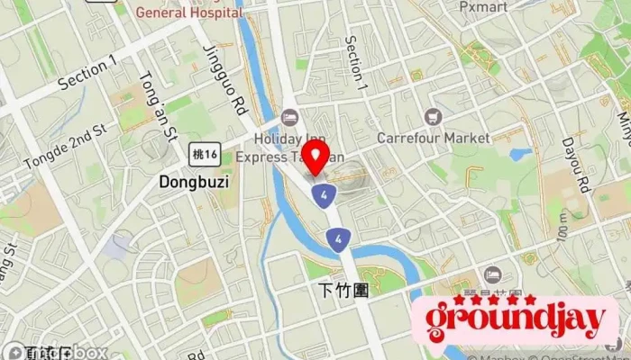 Mu Jiang Shou Zuo 地圖 - Taoyuan City, Taoyuan District