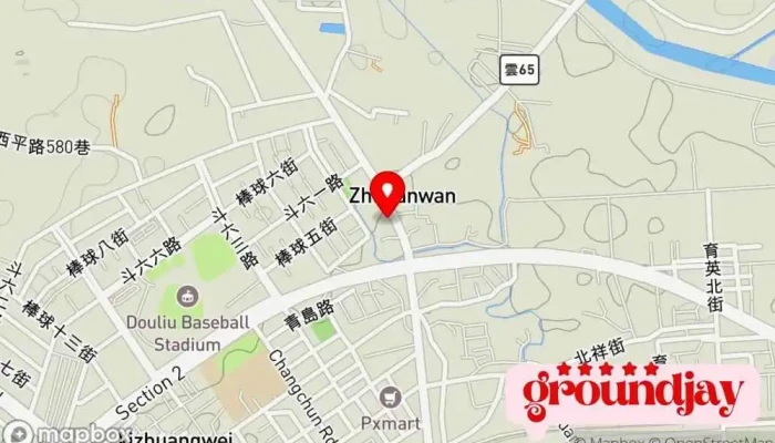 地图 沐夏美學 Hair salon 美发沙龙 在 Yunlin County, Douliu City