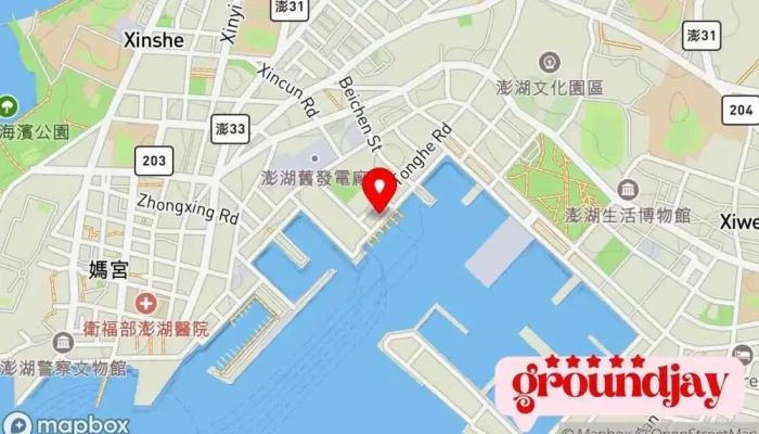 Nan Hai You Ke Zhong Xin 地圖 - Penghu County, Magong City