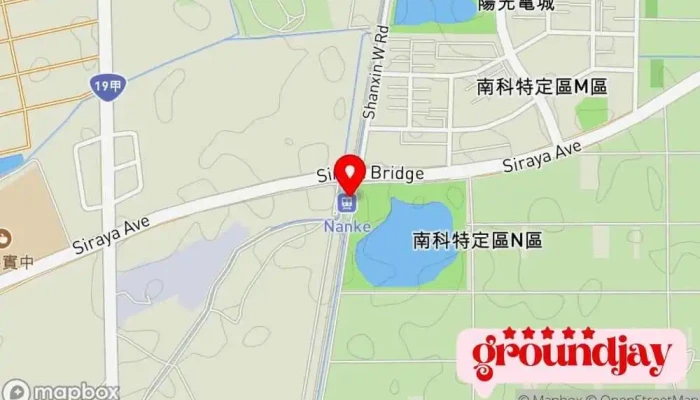 Nan Ke Huo Che Zhan 地圖 - Tainan City, Xinshi District