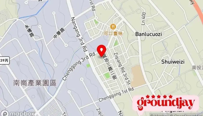 地图 南洲工業社 金属加工店, 金属表面处理商 在 Nantou County, Nantou City