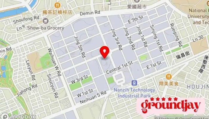 地图 楠梓电子股份有限公司 电子零件供应商 在 Kaohsiung City, Nanzih District