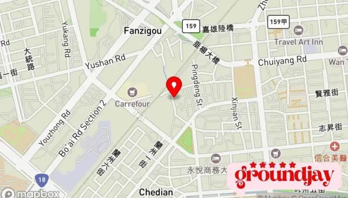 Nie Hai Ke Ji You Xian Gong Si 地圖 - Chiayi City, West District