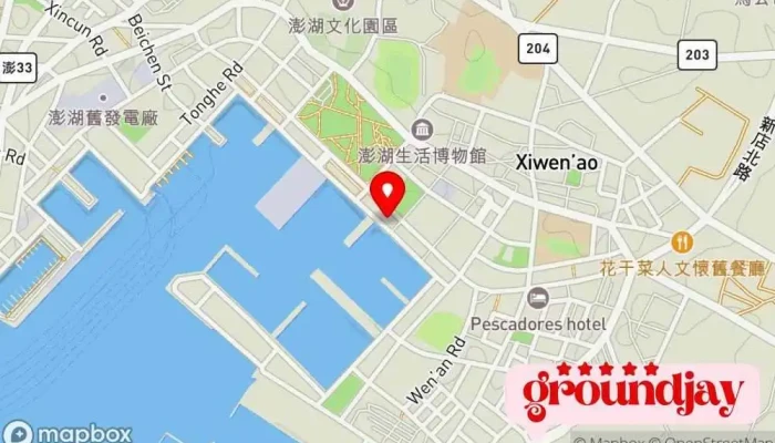 Nong Wei Hui Dong Zhi Wu Fang Yi Jian Yi Ju Tai Zhong Fen Ju Peng Hu Jian Yi Zhan 地圖 - Penghu County, Magong City