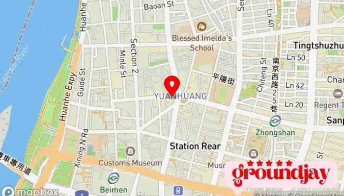 Ou Tu Ruan Ti Kai Fa Gu Fen You Xian Gong Si 地圖 - Taipei City, Datong District
