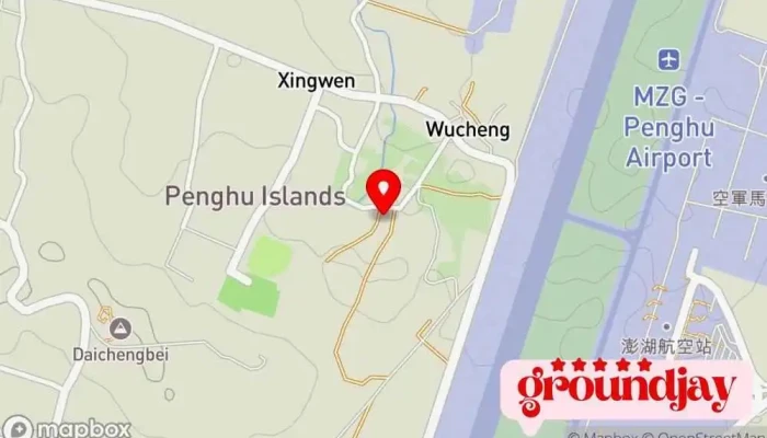 地图 澎湖島 岛 在 澎湖县湖西乡
