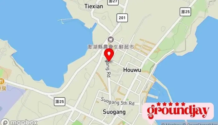 Peng Hu Feng Shao Kao   Mei Ri Jie You Ying Ye 地圖 - Penghu County, Magong City