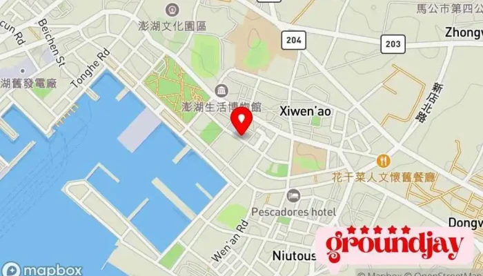 Peng Hu Xian Shen Ji Shi 地圖 - Penghu County, Magong City